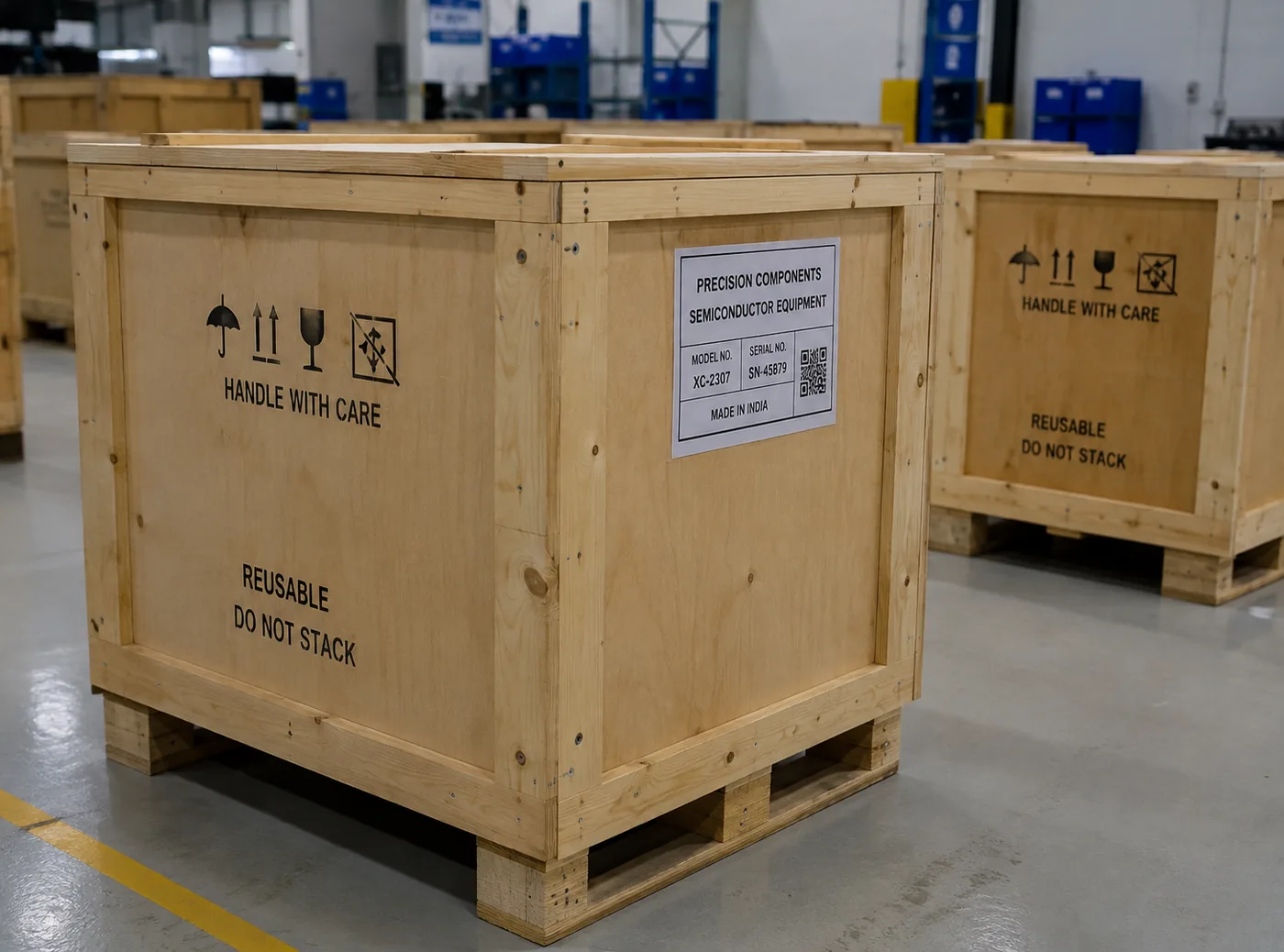 Wooden Crates — Logistics Supplies